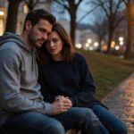 Erotisch Kontakt Sextreffen Tessin: Heisse Abenteuer und diskrete Treffen finden Ein Paar sitzt auf einer alten Holzbank in Tessin