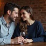 Erotischer Kontakt Thurgau: Die besten Tipps für diskrete Treffen Ein Paar sitzt eng beieinander an einem Tisch in einem Restaurant