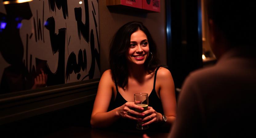 Flirtsignale von Frauen erkennen