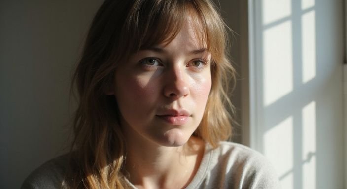 Eine Person in lässiger Pose mit natürlichen Gesichtszügen suche Heimlicher Sexkontakt in Zürich.