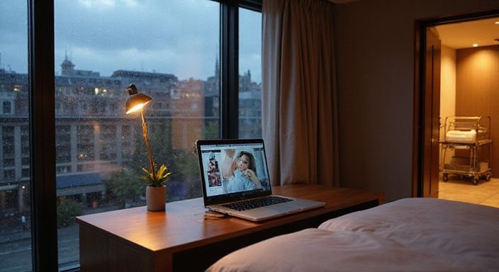 Luxuriöse Hotelsuite in Zürich mit minimalistischer Einrichtung und urbanem Ausblick. Luxuriöse Hotelsuite in Zürich mit minimalistischer Einrichtung und urbanem Ausblick.